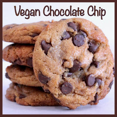 One Dozen Vegan Chocolate Chip Cookies