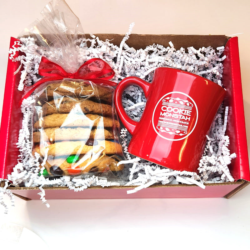 Limited Edition Cookie Monstah Mug and Half Dozen Cookies